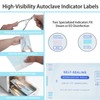 12 Pcs Cuticle Trimmer with Pusher, Stainless Steel Manicure Pedicure