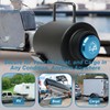 Kaowuzz Trailer Lock, Heavy Duty Trailer Ball Lock Fits 2
