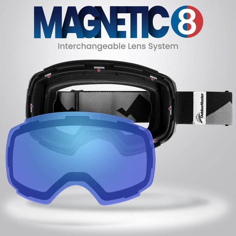OutdoorMaster Ski Goggles PRO Replacement Lens