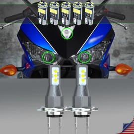 CHUSYYRAY LED Headlight SET 2015-2020 For Honda CBR300R Pilot Park Light Plug & Play