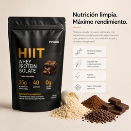 Hiit Prote Aislada Suero Leche 100 Whey Isolate