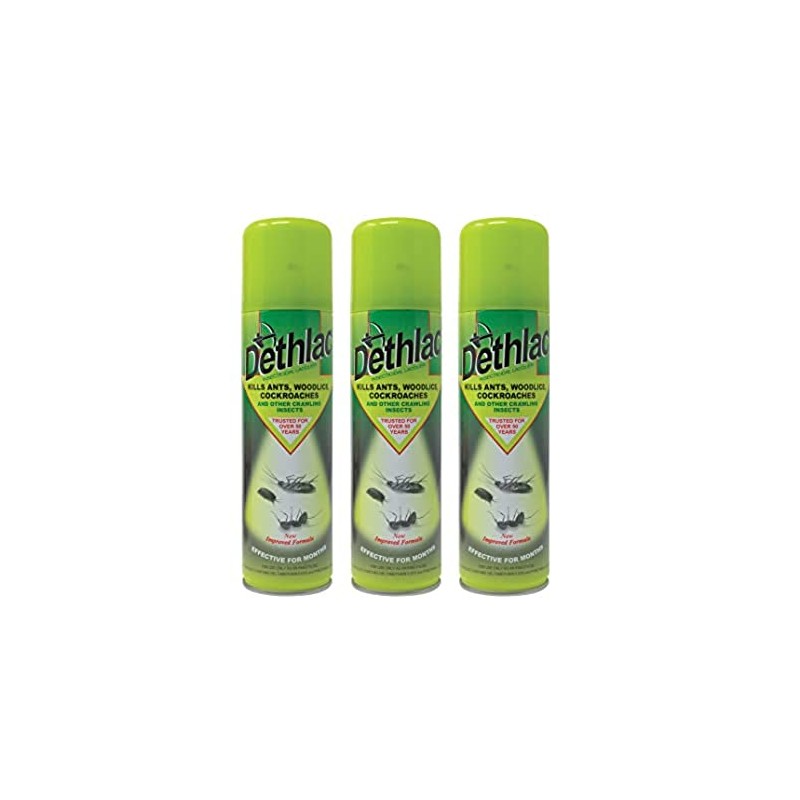 Zero In Dethlac Insecticidal Lacquer 250ml - Triple Pack, multicolour