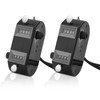 Windspeed 2P Dual Pitch Counter Baseball, Pitch Counter Clicker Black