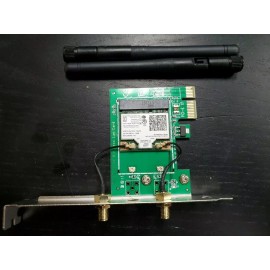 intel dual band WLAN Card wireless ac 7265 867Mbps WiFi+Bluetooth 4.0 PC Desktop - High Profile