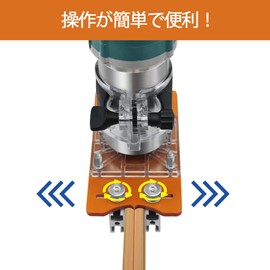 Wood Trimmer Router Slotting Bracket Wood Trimmer Router Base Aluminum Alloy 65mm Inner Diameter Trimming Machine