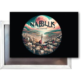 Nablus Palestine Souvenir Destination 2x3-Inch Fridge Magnet 4-Pack