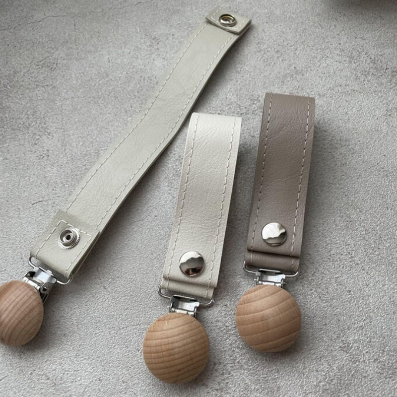 Set of 2 MAACKIA Buggy Throw Straps PU Multifunctional Stroller