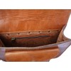 Genuine leather saddle style handbag, shoulder bag, cross-body bag