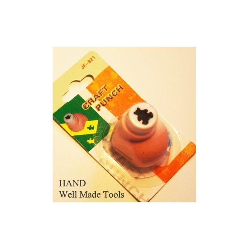 HAND ® Craft Paper Punch - Teddy Bear Shape