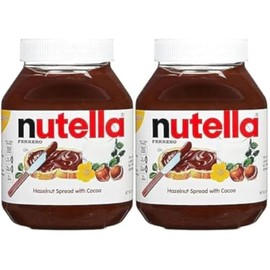 Nutella Hazelnut Spread with Cocoa, 33.5 oz, 2-count