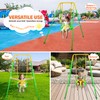 3-in-1 Toddler Swing Set, Indoor & Outdoor Baby Swing Heavy