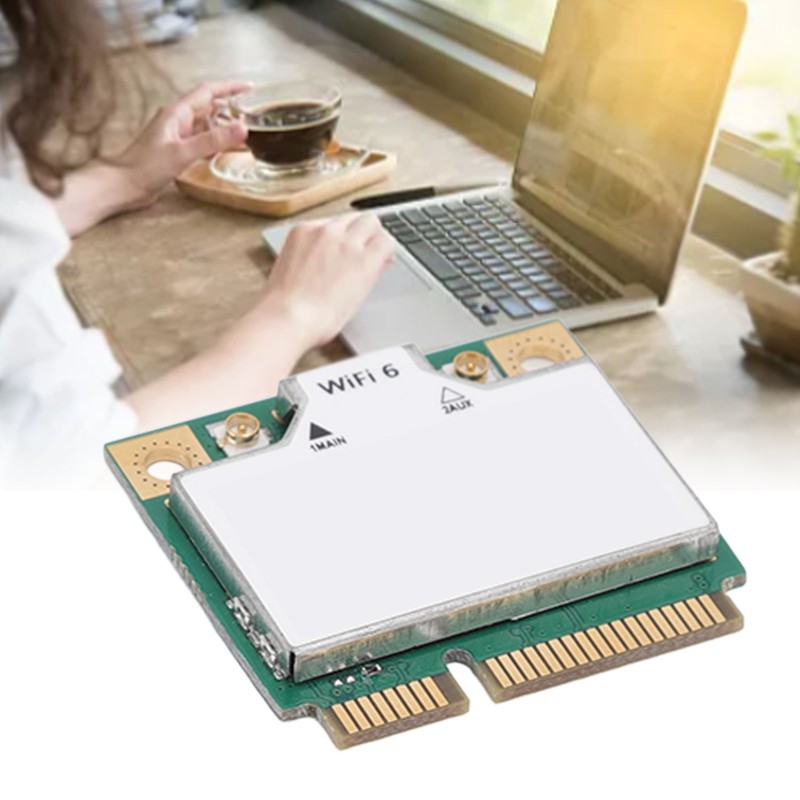 Gigabit Wireless Internet Card 2.4G 574Mbps 5G 2400Mbps Mini Pcie