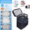 Hulongo 48Cans Large Cooler Backpack, Leakproof Insulated Backpack Cooler for