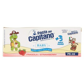 Pasta del Capitano Baby/Junior + 3 Years - Strawberry, 75 ml