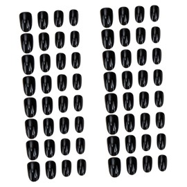 WOONEKY 4sets Press Fake Nails for Manicure Color False Nail Tips for Women and Lightweight for Home Salon Use