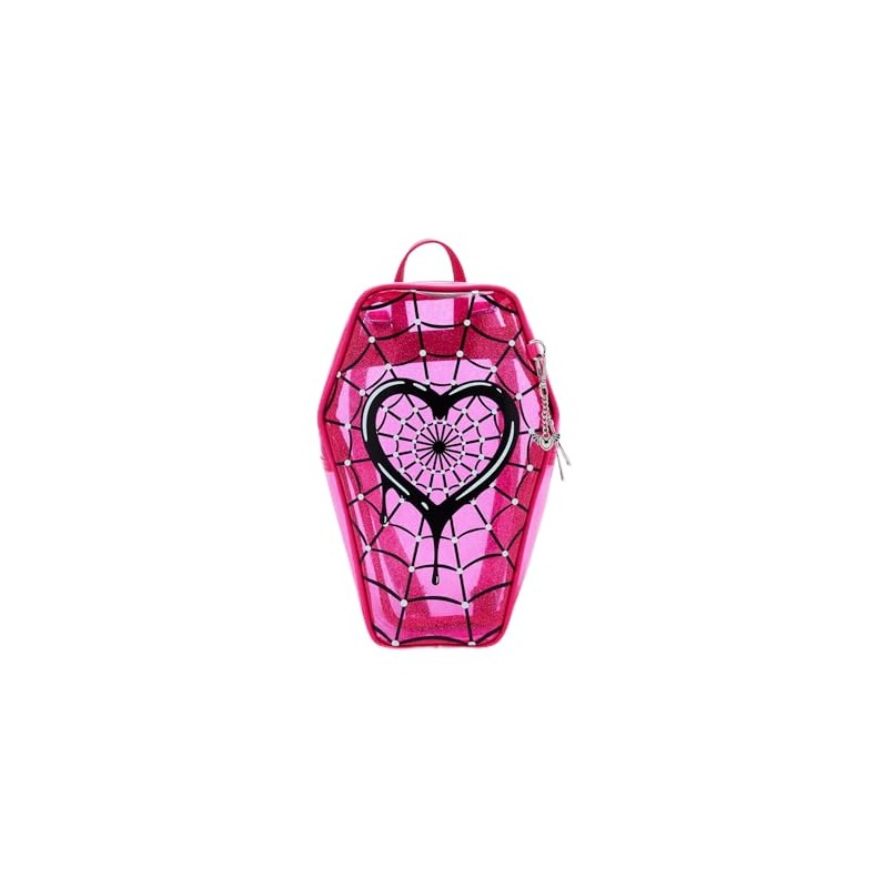 Monster High Draculaura Coffin Translucent Figural Mini Backpack PINK NONE