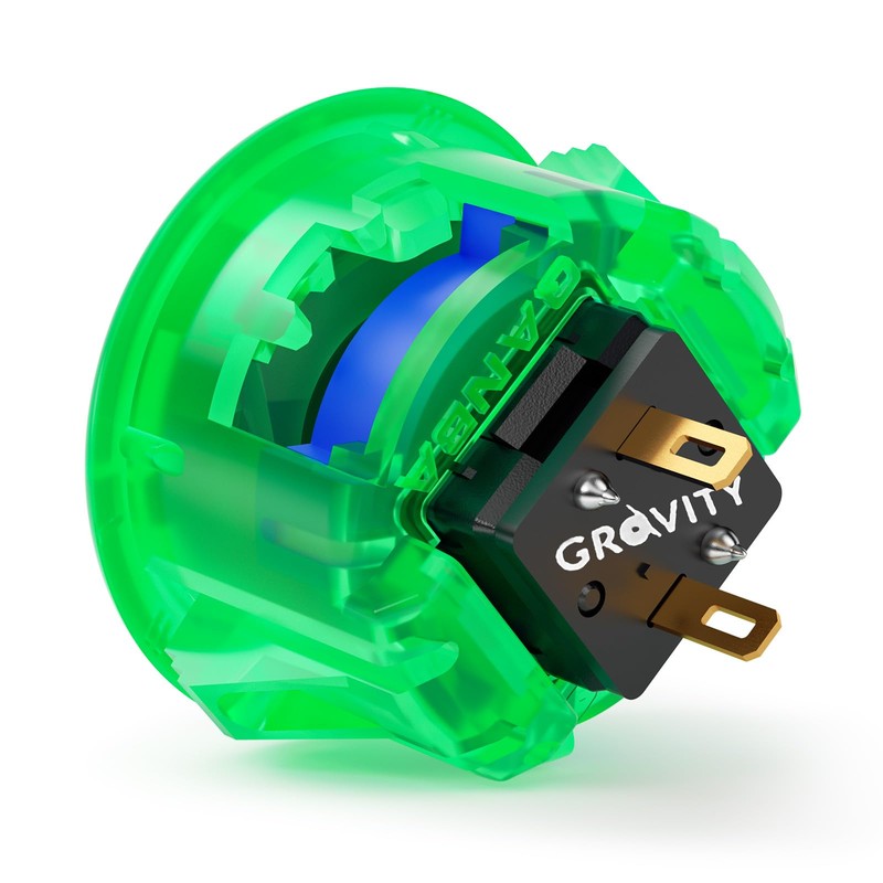 qanba Gravity KT Arcade buttons Mechanical 30mm Snap-in Mechanical Pushbutton