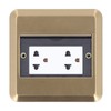 Floor Electrical Outlet Multifunctional Stainless Steel Recessed Concealed Pop Up