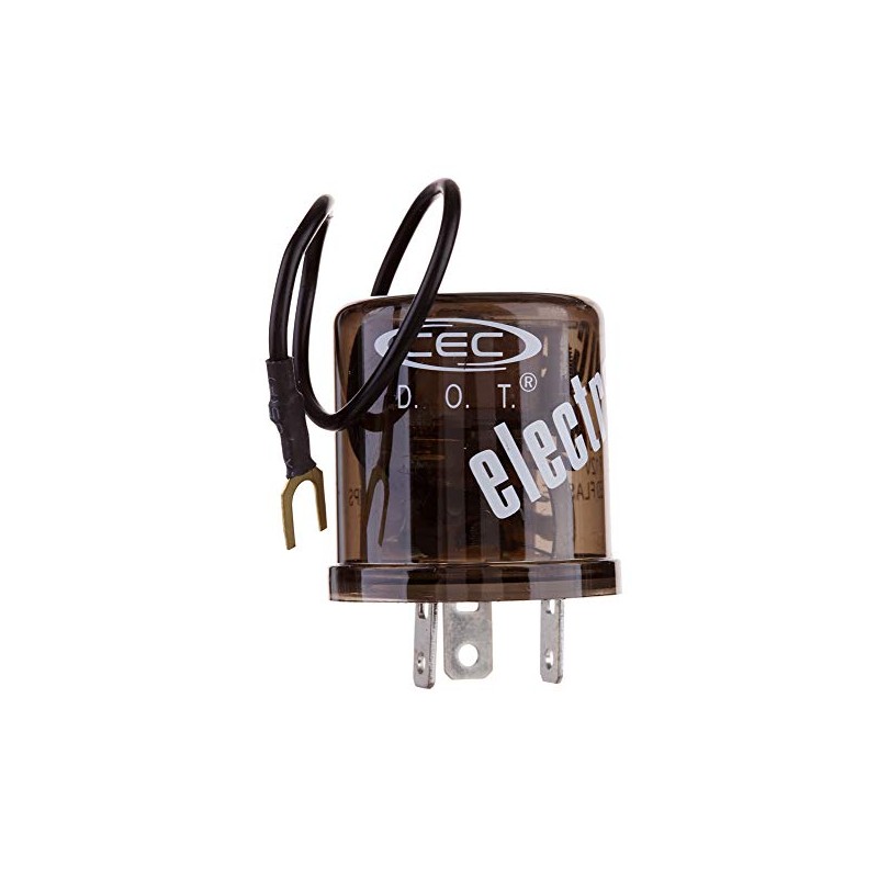 CEC Industries EF33RL 12V Heavy Duty 3-Pin Electronic Flasher Relay