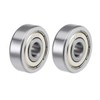 sourcing map 638ZZ Deep Groove Ball Bearings Z2 8mm X