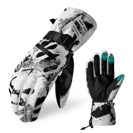 Ski Gloves for Men and Women - Touchscreen Sports Gloves, Winter Gloves, Warm Gloves for Skiing, Snowboarding, Cycling, Running, Climbing, Hiking and Other Outdoor Winter Sports