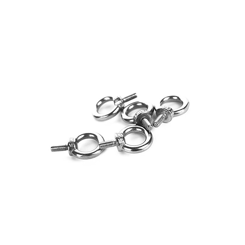 Eowpower 5 Pieces M5 Male Thread Machinery Shoulder Lifting Ring