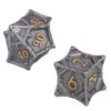 Dice Set Eye Catching Lightweight Alloy Dice Set for Playing