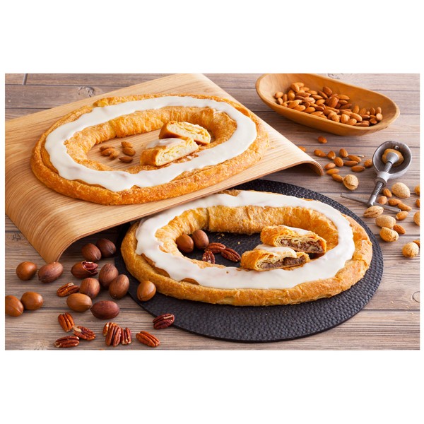 Danish Kringle Pair - Pecan & Almond