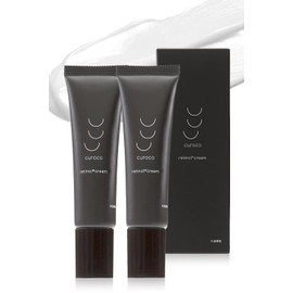 curoco Retinol Face Cream, 0.7 oz (20 g), Set of 2 (Aging Care, Hali, Pores, Deer, CICA, Ajacinamide, Facial Cream, Cosmetics, Moisturizer, Retinol Concentration 5%)