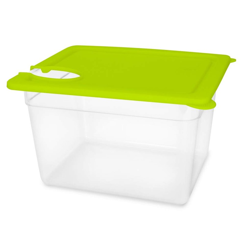 EVERIE 12Qt Sous Vide Container Kit w/Collapsible Lid + Lock-In