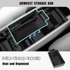 Neepiar 3PCS Center Console Organizer Compatible with 2021-2025 Nissan Rogue