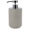 Spirella 10.19344 Mero Soap Dispenser Bathroom Accessory Ceramic, Taupe, 16