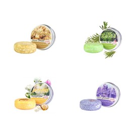 Natural Shampoo Bar | Sulfate-Free Vegan Solid Shampoo for Dandruff Relief & Scalp Health | Coconut, Olive & Camellia Oils, Shea Butter, Tea Tree & Lemon | 80g (One Size 80g, Jasmine)