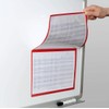 StoreSMART - Red Plastic Magnetic Information Folder - 25-Pack -