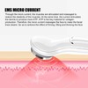 Ultrasonic Face Massager EMS Electric Facial Cleanser Heating Skin Care