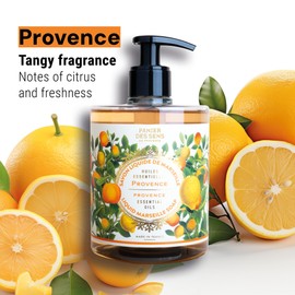 Panier des Sens Panier des Sens - Liquid Hand Soap - Provence Hand Wash - Foaming Hand Soap with Coconut Oil - Refillable Kitchen & Bathroom Hand Soap - French Marseille Savon a Main 97% Natural Ingredients - 500ml