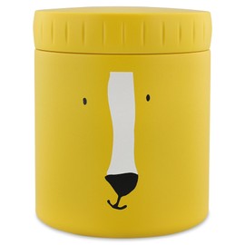 Trixie Insulated Food Jar - Mr. Lion | 350ml | Leak-Proof & Portable | Keeps Food Hot or Cold | Stainless Steel | Kids' Lunch Container