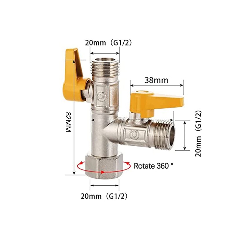 Brass Diverter Valve Shower Arm Diverter Valve Shower Adapter Brass