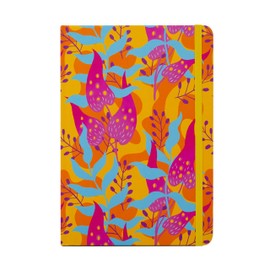 Beatrix & Luca College Ruled Notebook - A5 Journal – Lay Flat with Bookmark and Elastic Band - 160-Pages – 100 GSM Paper - Composition or Diary – Lined Pages