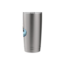 Cute Capybara Pool Float Stainless Steel Insulated Tumbler