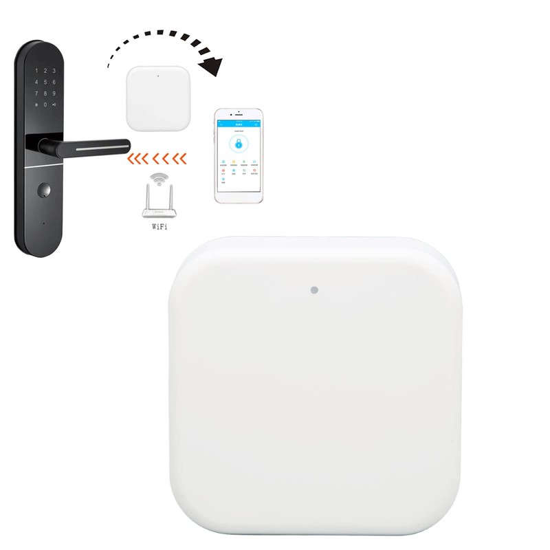 Jiawu Smart Door Lock Wireless Keyless Entry Door Deadbolts Works