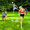 Franklin Sports Badminton Set - Backyard Badminton Net Set -