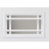 CLOPAY Prairie 510 Window Inserts /Short Panel Garage Door White