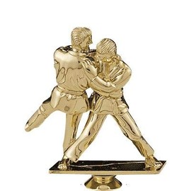 Crown Awards Judo Trophy, 11" Gold Cup Male Judo Trophies with Engraving Included, 10 Pack