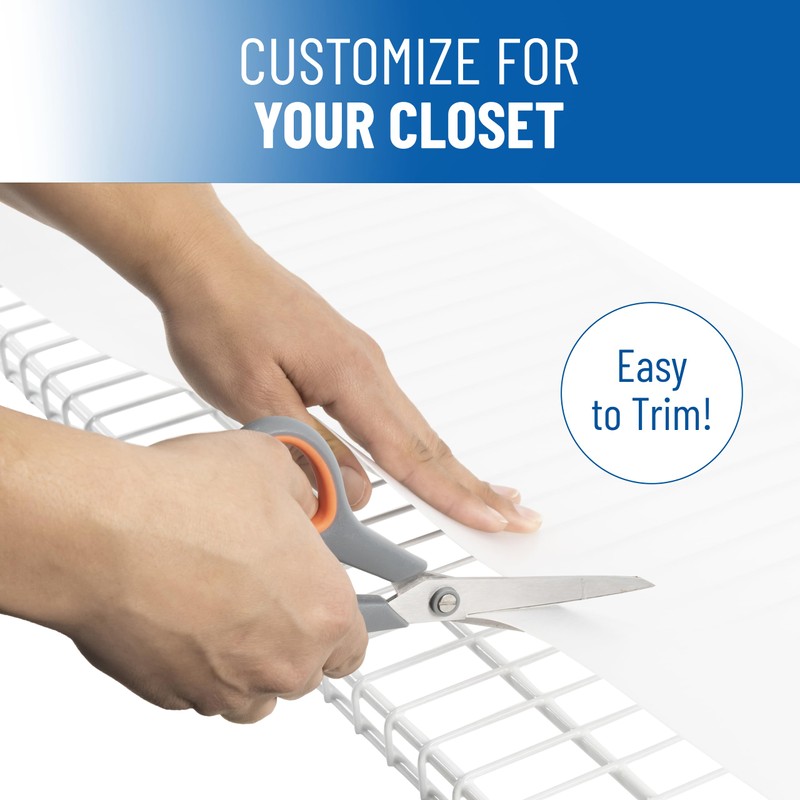 Wire Shelf Liner - 12" x 48" Flat Packed -