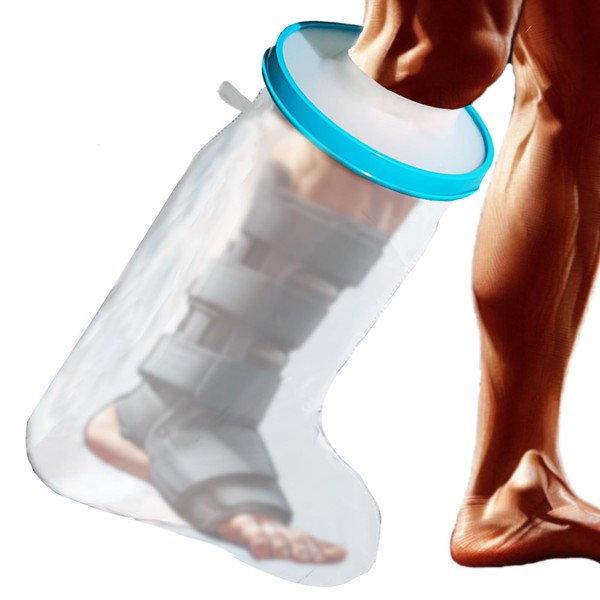 Tideshake - 100% Waterproof Extra Wide Leg Cast Cover for