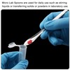 sourcing map Micro Lab Spoons 4.13" Silver 201 Stainless Steel