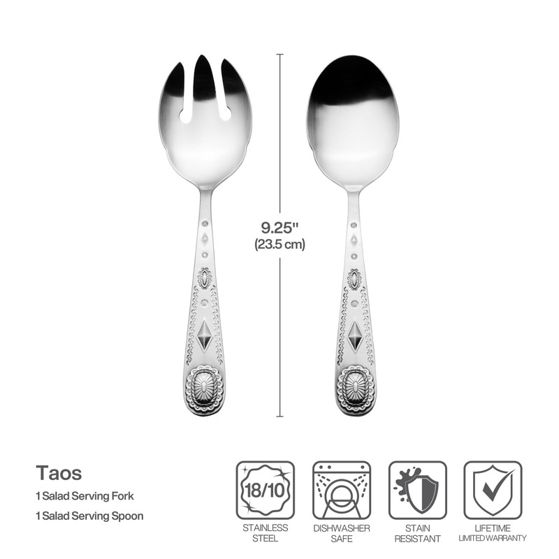 Wallace Taos 18.10 Salad Set, 2 Piece