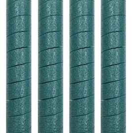 Oodles of Noodles 4 Pack Curlz Craft Foam for Crafts and Projects - 50 inch pre-Cut Spiral Green