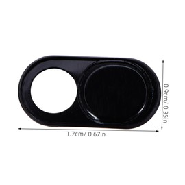 LABRIMP Smartphone Webcam Cover Computer Webcam with Web Camera Laptop Camera Cover Slide Camera Laptop Cover Ultra Thin Camera Laptop Webcam Camera Cover Slide for Black
